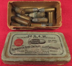 .32 S. & W. Cartridge Box